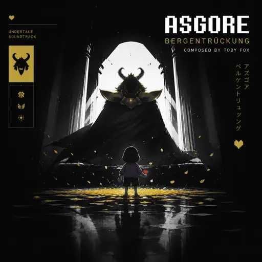 Bergentrückung / ASGORE cover - Roblox Piano Sheet