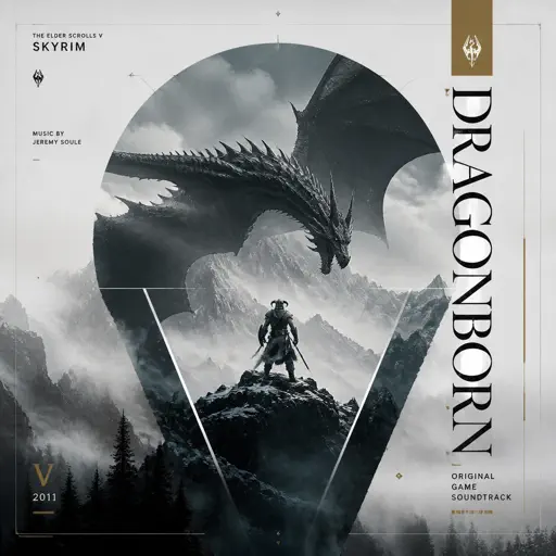 Elder Scrolls V: Skyrim - Dragonborn cover - Roblox Piano Sheet