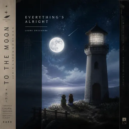Roblox Piano Sheet - Everything's Alright (From To the Moon) by Laura Shigihara