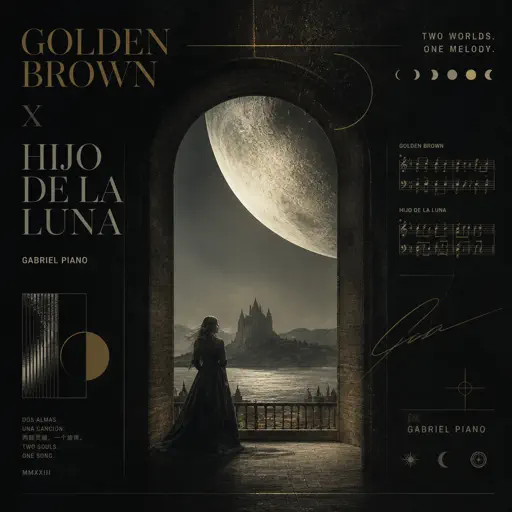 Golden Brown X Hijo de la Luna cover - Roblox Piano Sheet