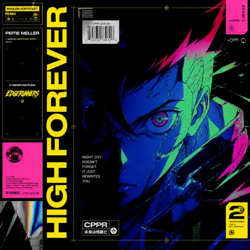 Roblox Piano Sheet - High Forever - Marlon Hoffstadt Remix (Cyberpunkpunk: Edgerunners 2) by Peitie Meller