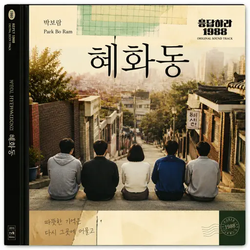 혜화동/ Hyehwadong - 응답하라 1988 (Reply 1988) cover - Roblox Piano Sheet