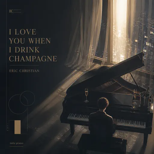 Roblox Piano Sheet - I Love You When I Drink Champagne by Eric Christian