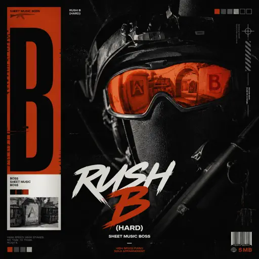 Rush B (Hard) cover - Roblox Piano Sheet