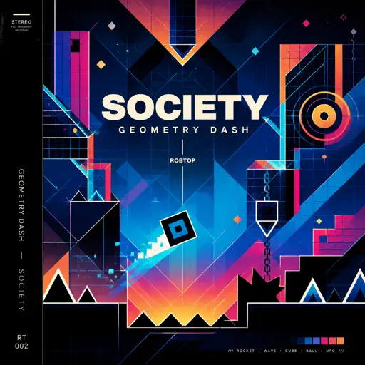 Society - Geometry Dash cover - Roblox Piano Sheet