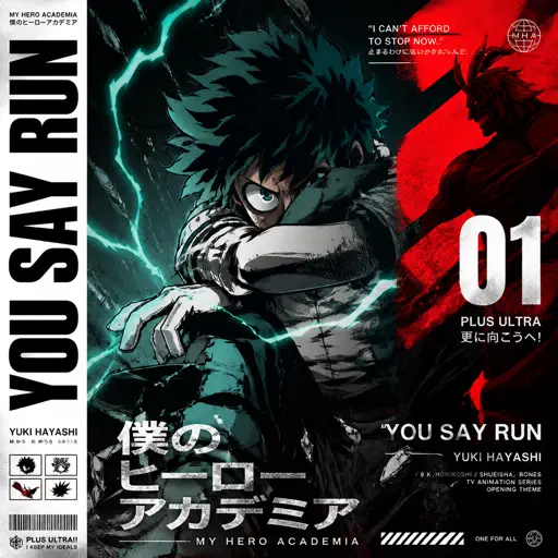 YOU SAY RUN - My Hero Academia cover - Roblox Piano Sheet